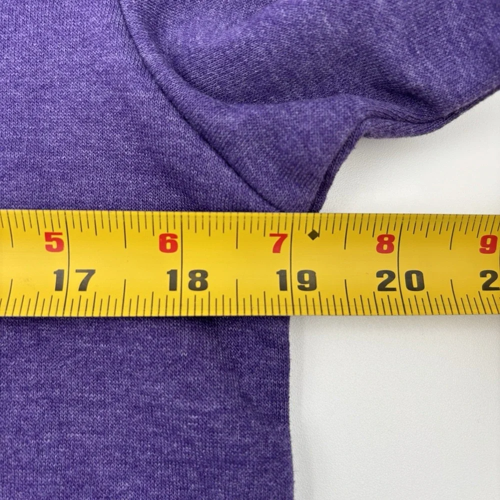Minnesota Vikings Hoodie Mens Small NWT NFL Team Apparel Purple Pullover Logo